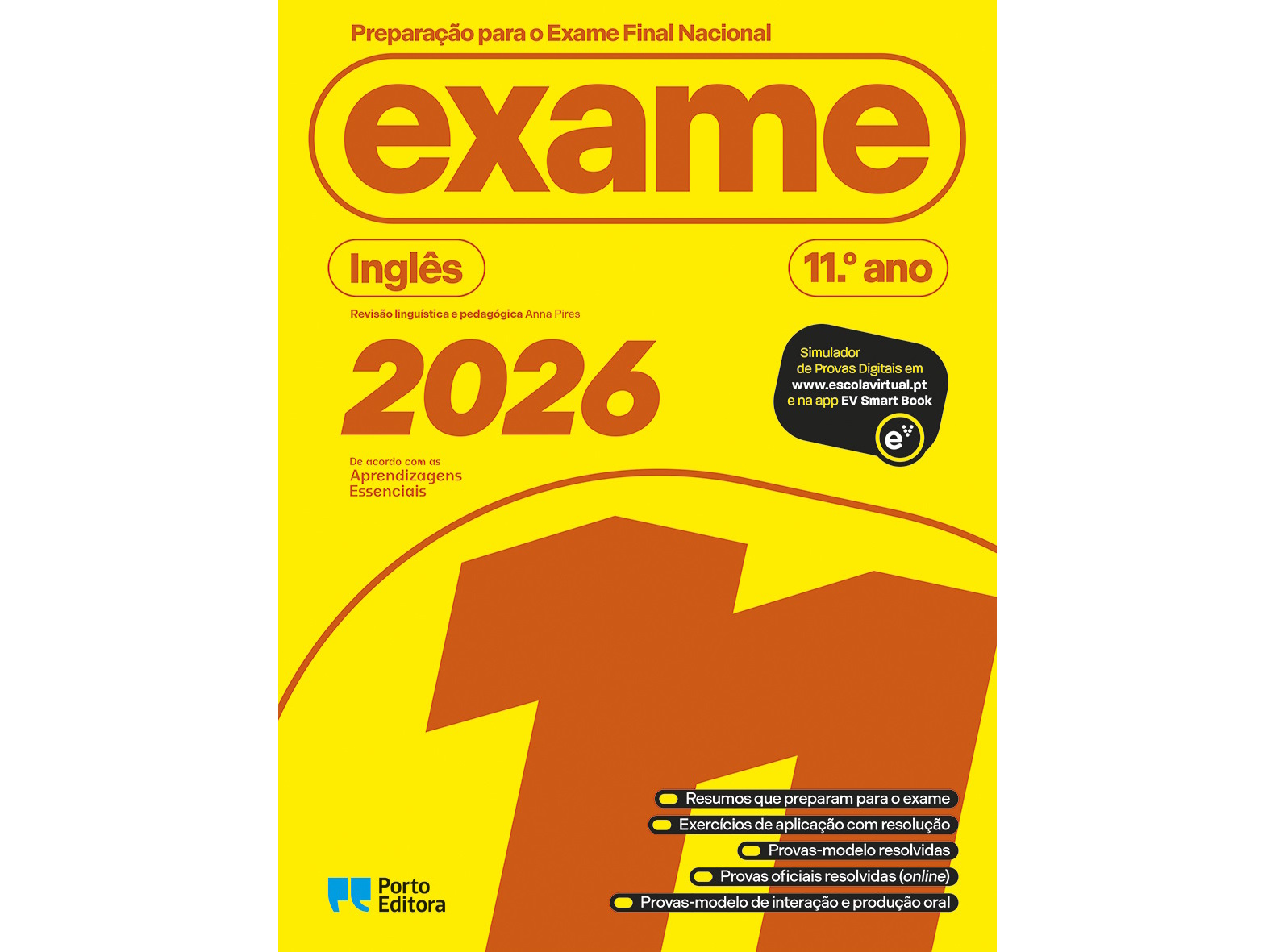 LIVRO PREPARAÇÃO PARA O EXAME FINAL NACIONAL 2026 INGLÊS 11
