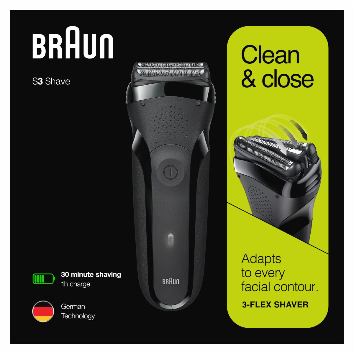 Braun Series 3 300s Herrenrasierer