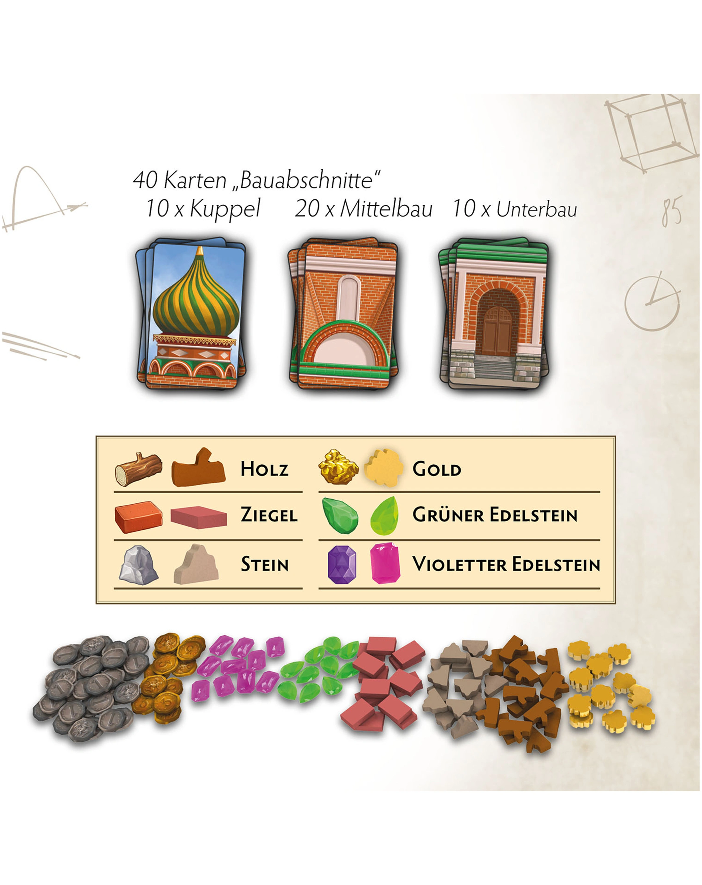 Gesellschaftsspiel DIE ROTE KATHEDRALE