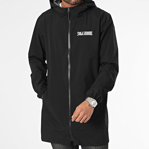Coupe-Vent Capuche Nounours King Noir Réfléchissant