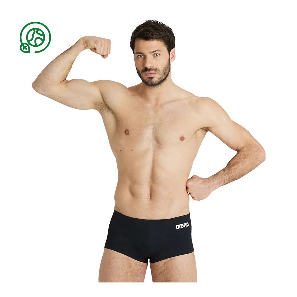 Arena TEAM LOW WAIST - Boxer de bain Homme black/white