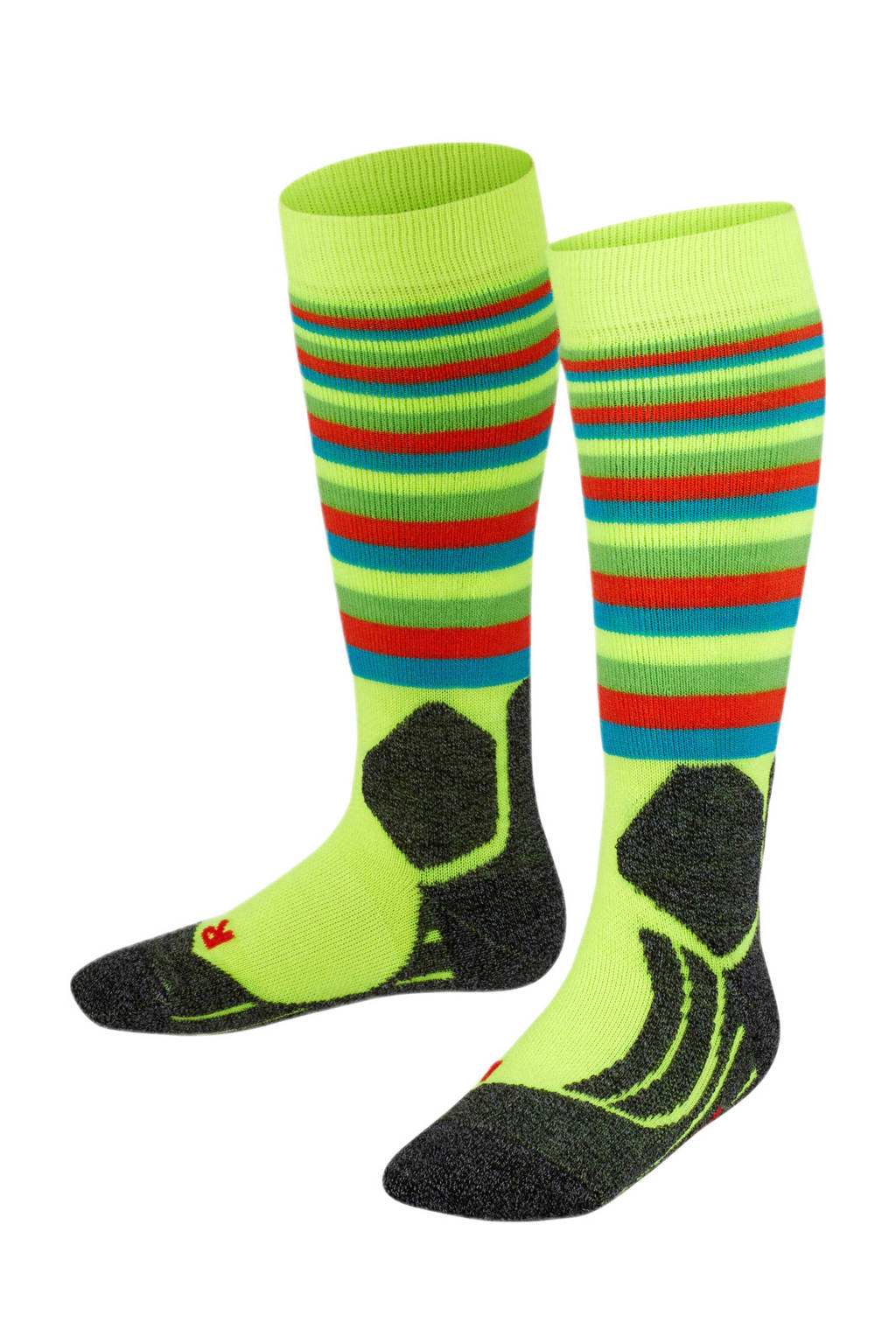 FALKE SK2 Stripe skikousen geel
