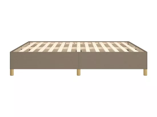 Sommier à lattes de lit Taupe 180x200 cm Tissu