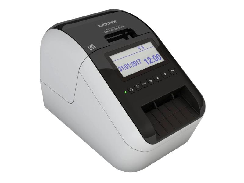 Brother Etikettendrucker PT QL-820NWBc Netzwerk- und WLAN-fähiger 2-Farb-Thermodirektdrucker