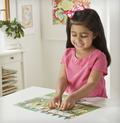 Melissa & Doug Klistremerkebok Lekehus 175 Stk