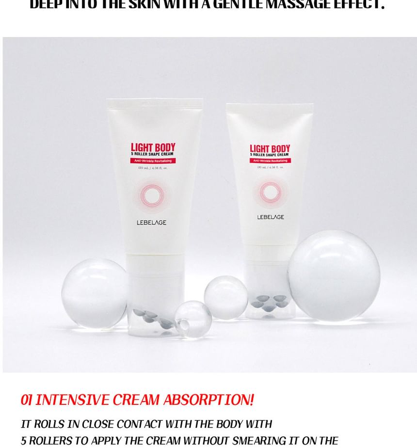LEBELAGE - Light Body 5 Roller Shape Cream