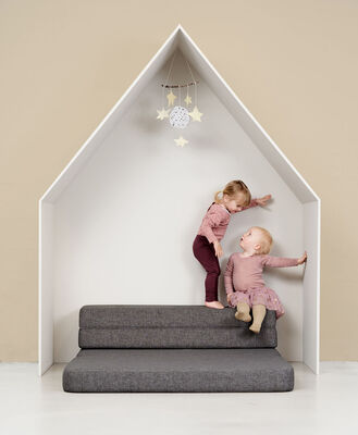 by KlipKlap 3 Fold Sofa, Mørkegrå