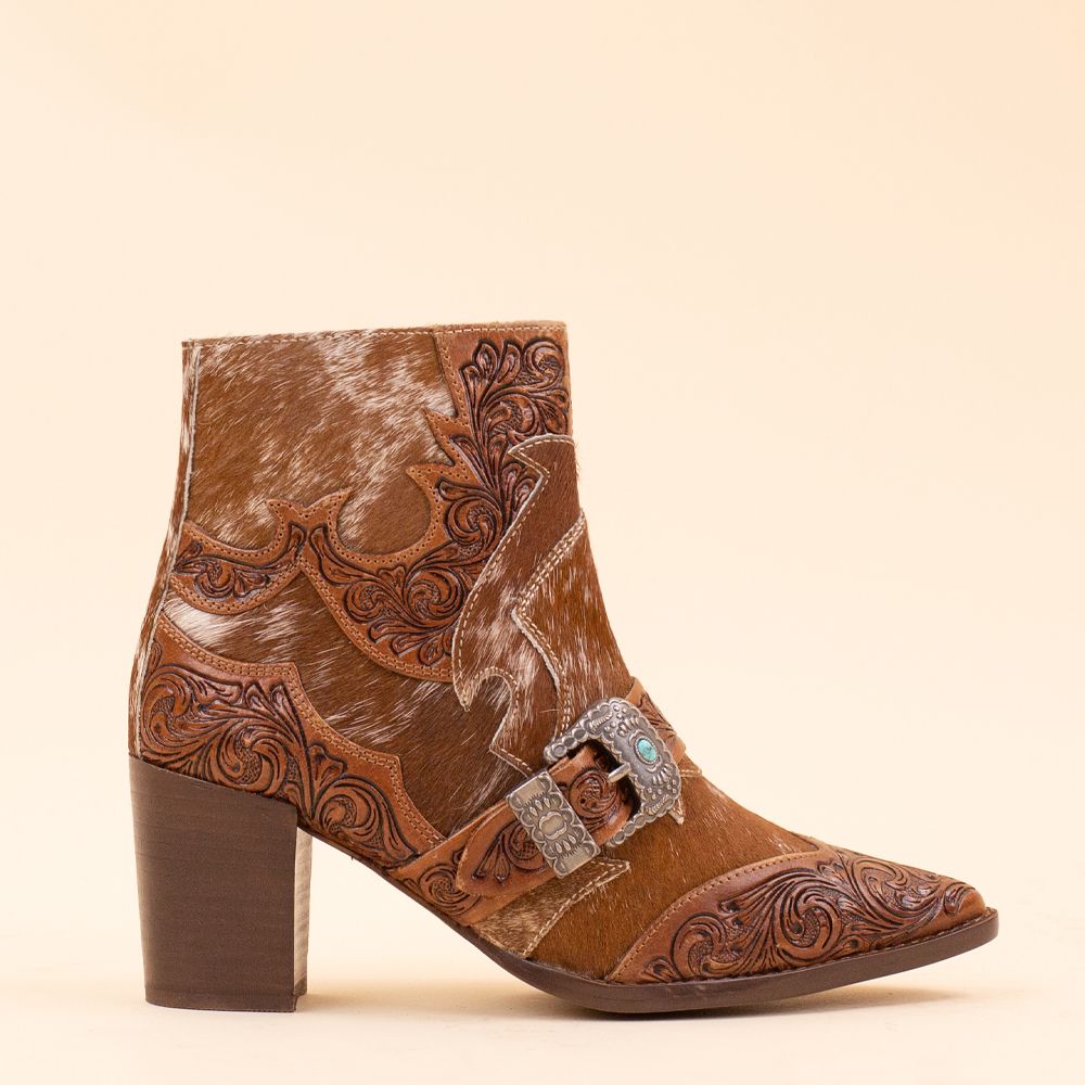 Myra Bag boots Goldie Hair-on