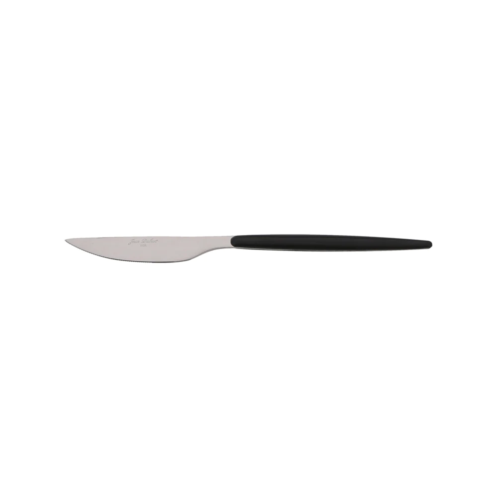 Couteaux de table Amsterdam noir (lot de 6) Jean Dubost