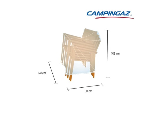 CAMPINGAZ - Housse de table extérieur Housse pour 4 chaises - 105x60x60cm