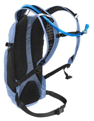 Sac d'hydratation vélo Femme Camelbak Lobo 9L   poche à eau 2L Bleu ciel/Noir