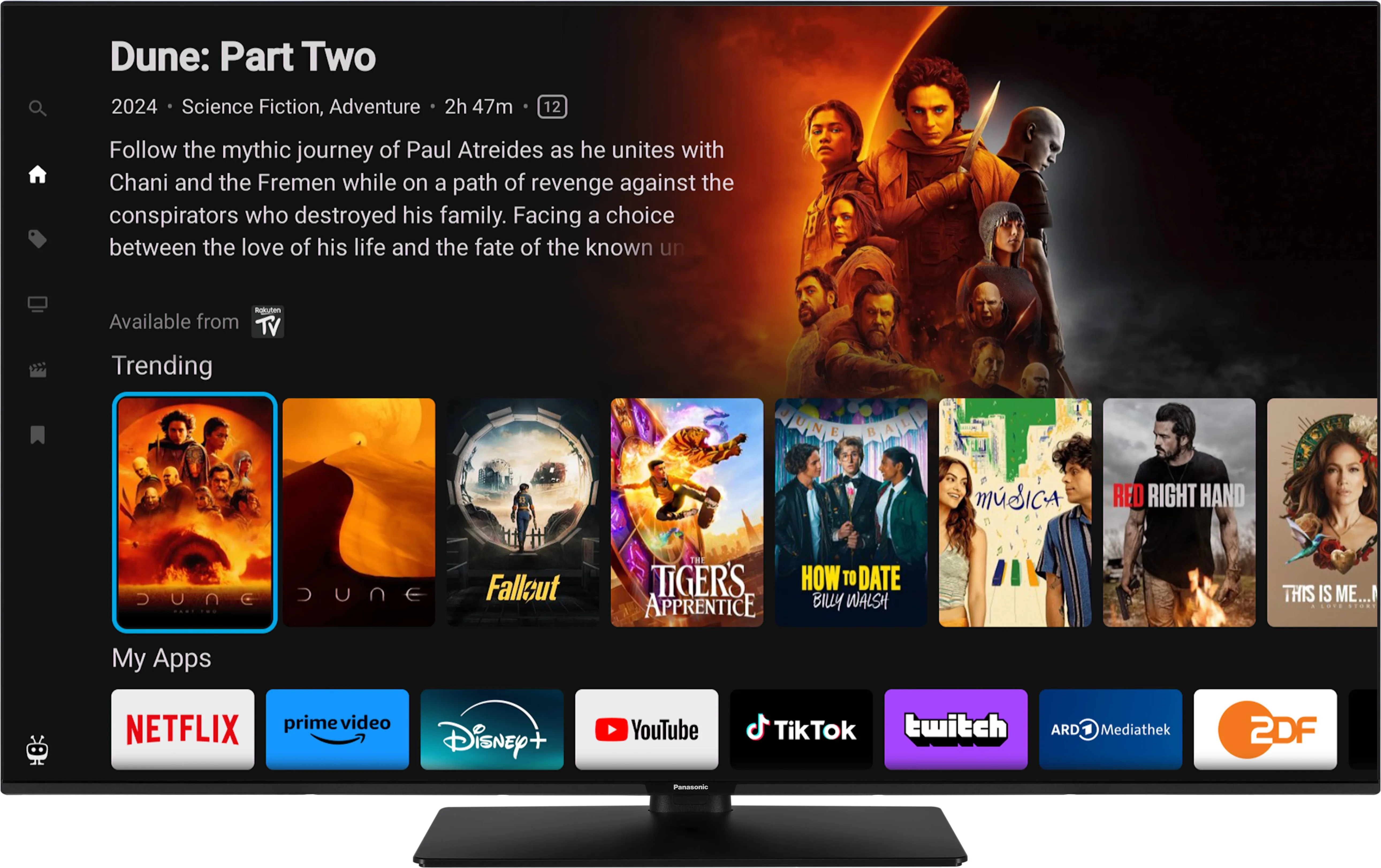 Panasonic TB-65W60AEZ TV UHD 4K