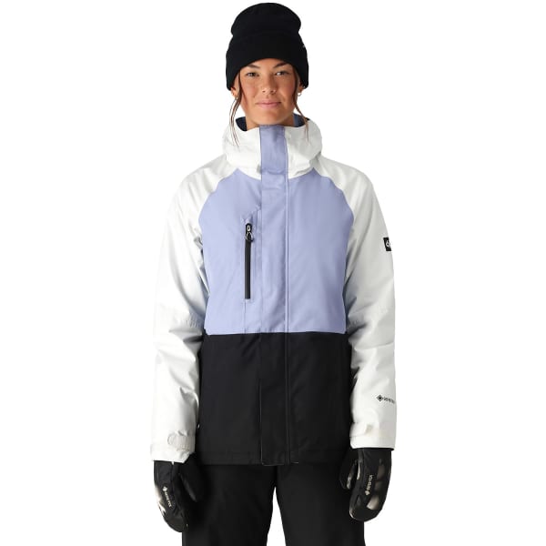Veste snowboard 686 WMNS GORE-TEX WILLOW INSL JKT PURPLE IMPRESSION COLORBLOCK