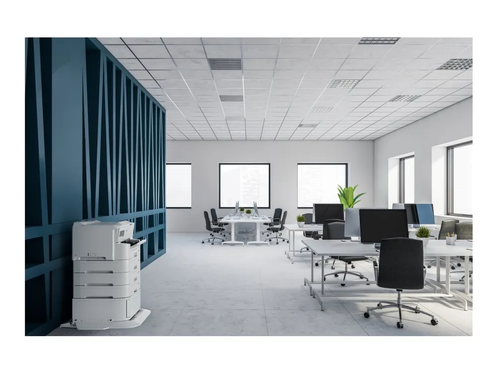 Epson WorkForce Pro EP-C7000DW - Printer - farve - Duplex - blækprinter - A3 - 4800 x 1200 dpi - op til 25 spm (mono) / op til 24 spm (farve) - kapacitet: 335 ark - USB 2.0, USB 3.0, Gigabit LAN, Wi-Fi(n), USB vært