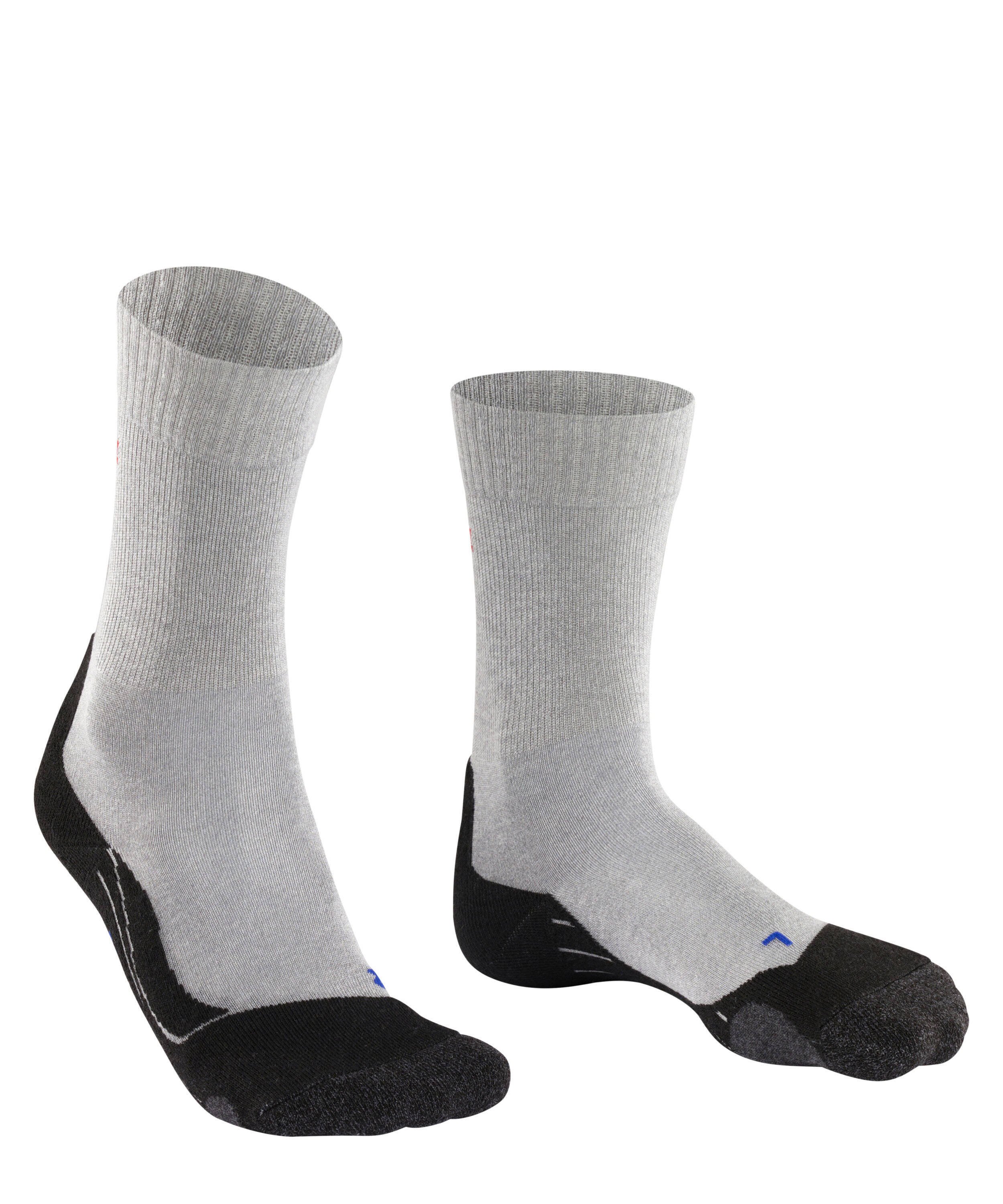 FALKE TK2 Cool wandelsokken lichtgrijs