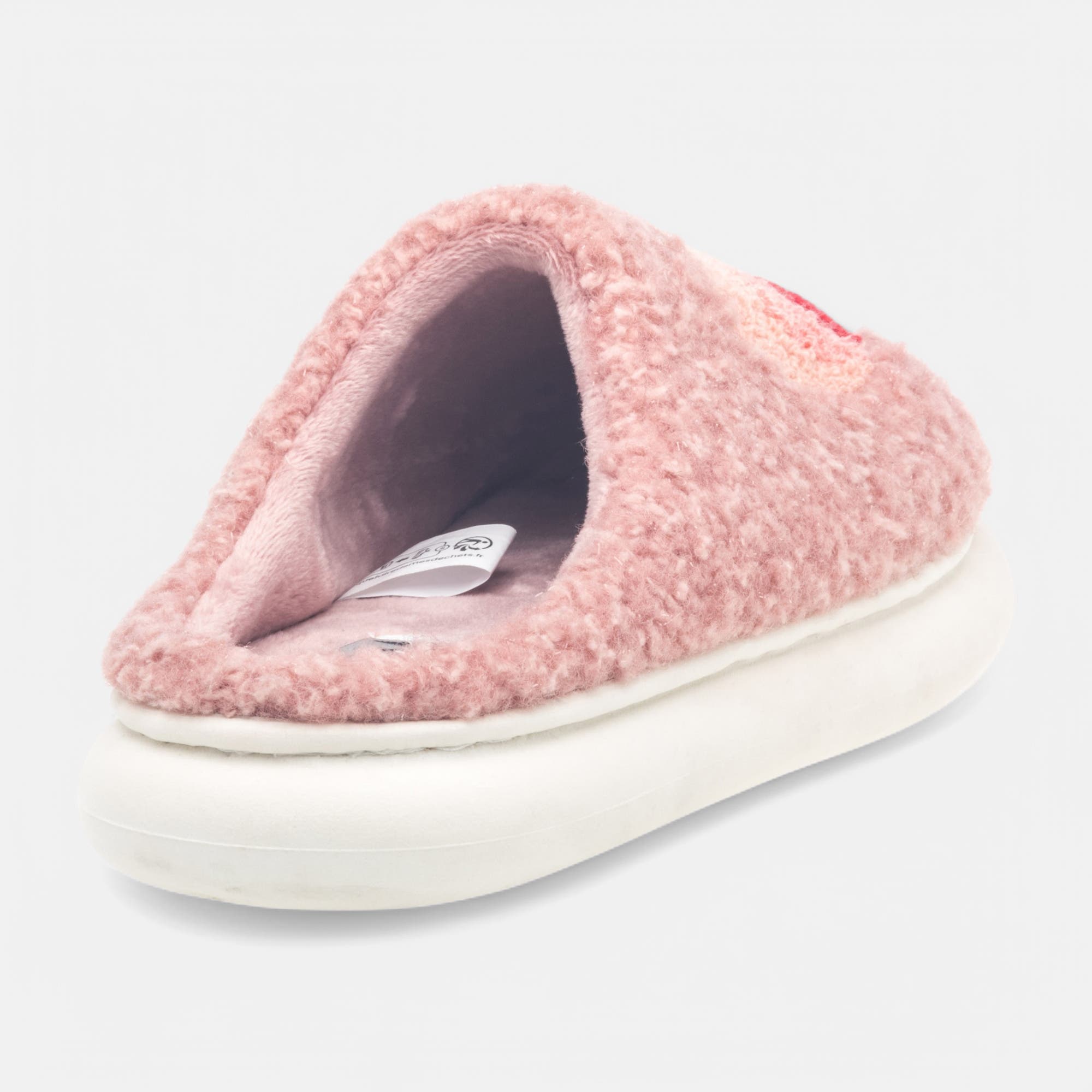 Pantoufles mules Femme rose