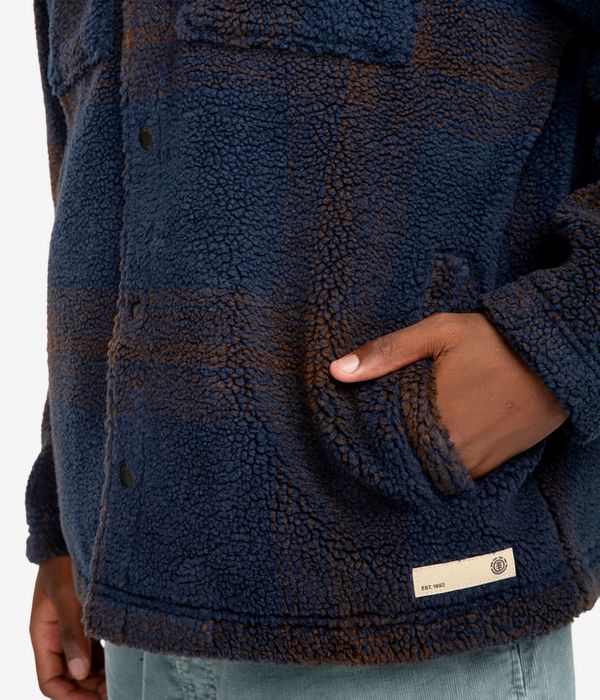 Element Hueco Overshirt Jacke (eclipse navy java plaid)