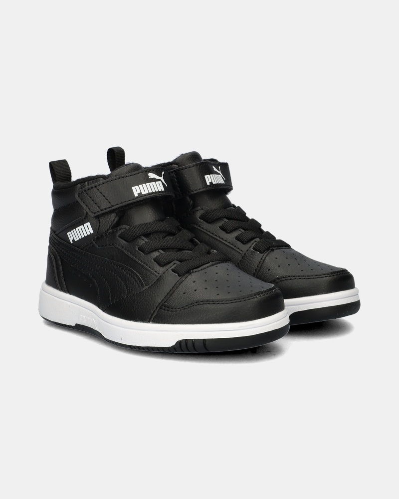 Puma Rebound V6 Mid Hoge sneakers  - zwart