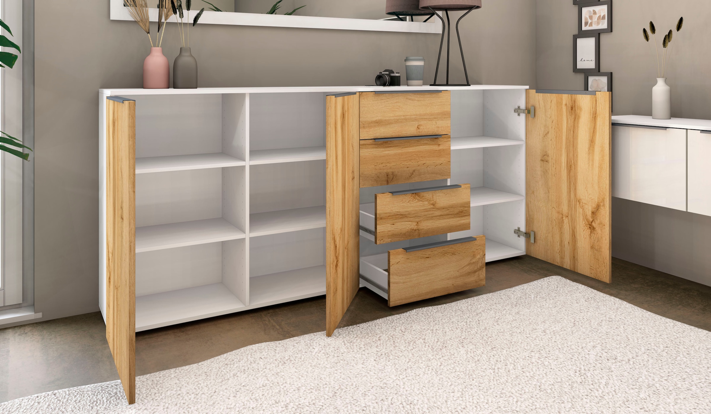 borchardt Möbel Highboard »Tom« Breite 200 cm