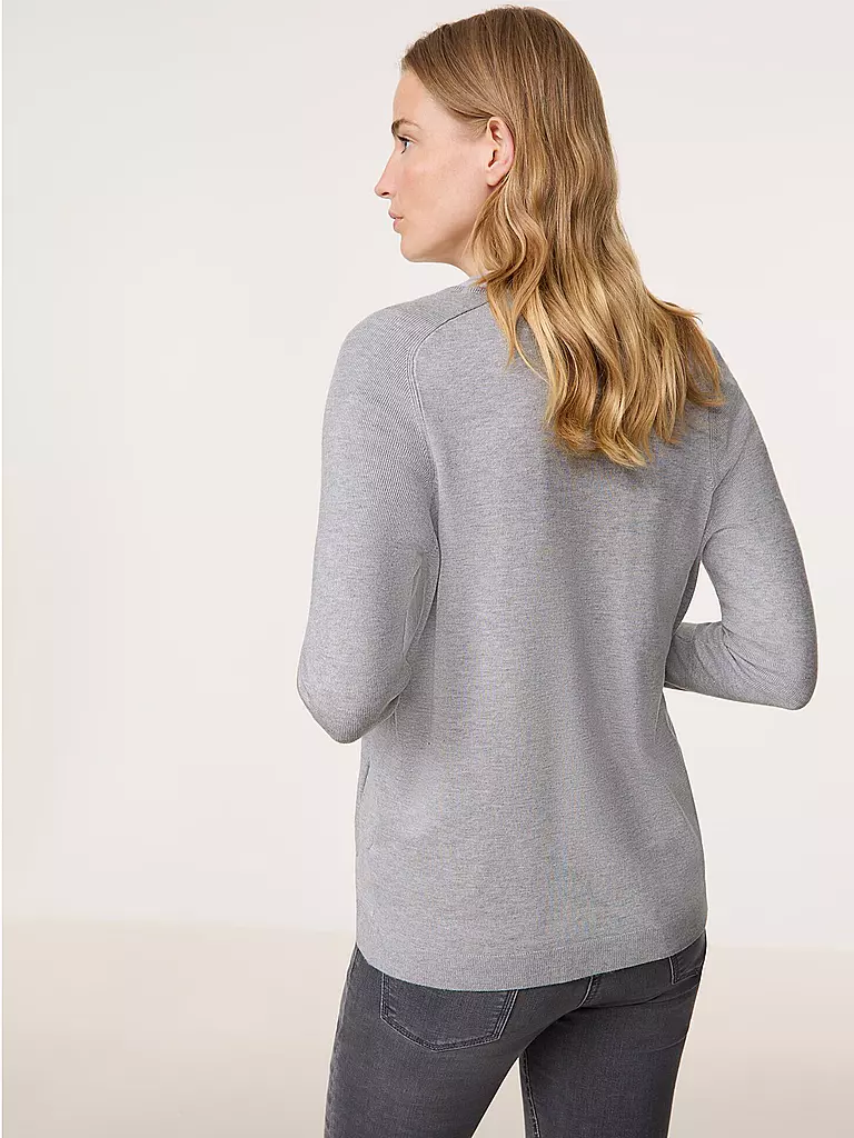 GERRY WEBER Strickjacke silber
