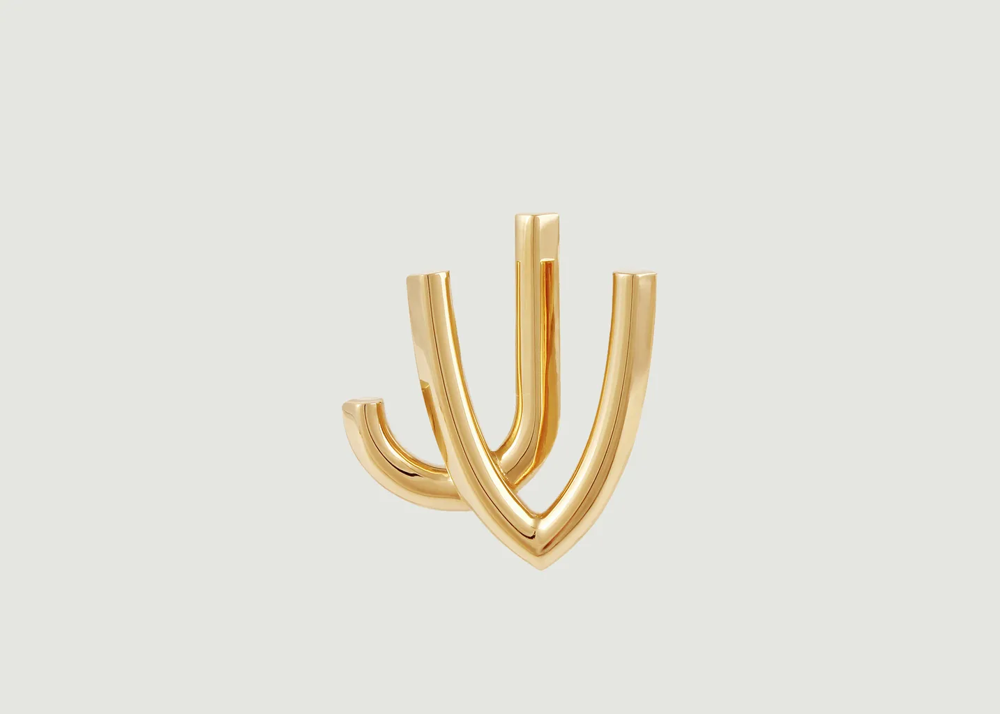 Boucle d'oreille vermeil JV Jade Venturi