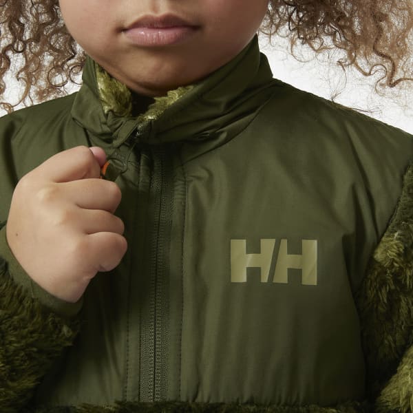 Sweat polaire HELLY HANSEN K CHAMP 1/2 ZIP MIDLAYER UTILITY GREEN
