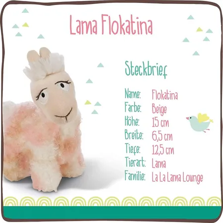 NICI La La Lama Lounge Lama Flokatina 15 cm