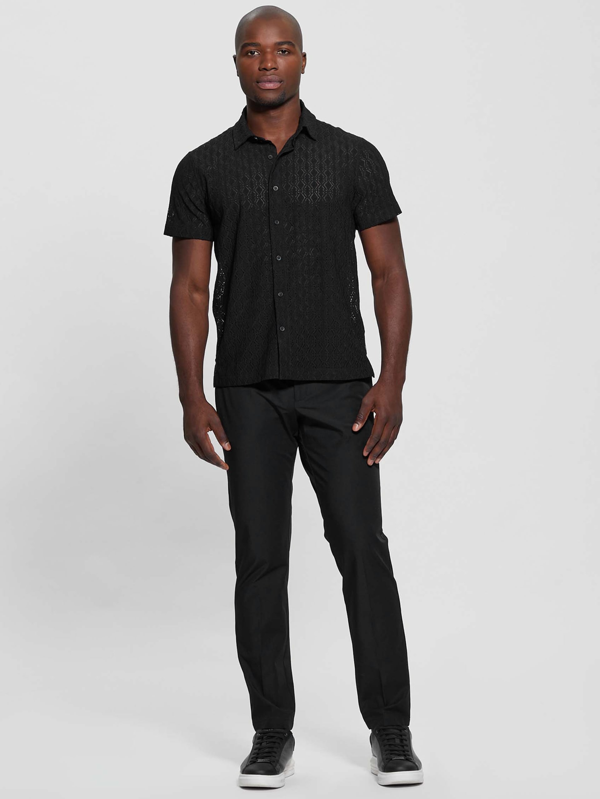 Camisa Reeves Perfurada