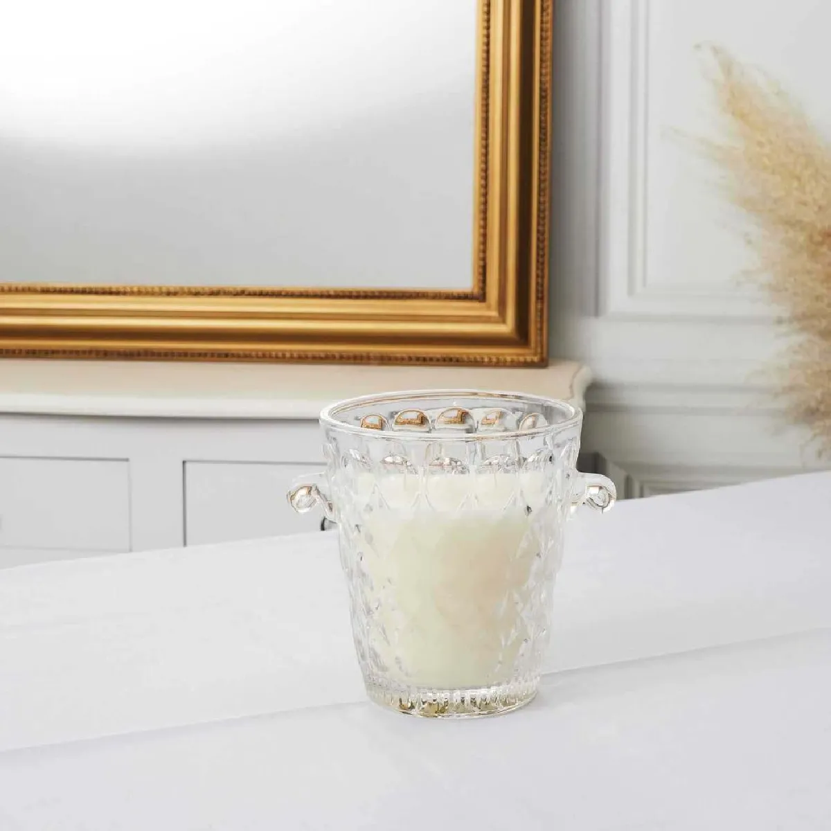The Home Deco Factory Bougie Parfumée Figue - 13.7 cm