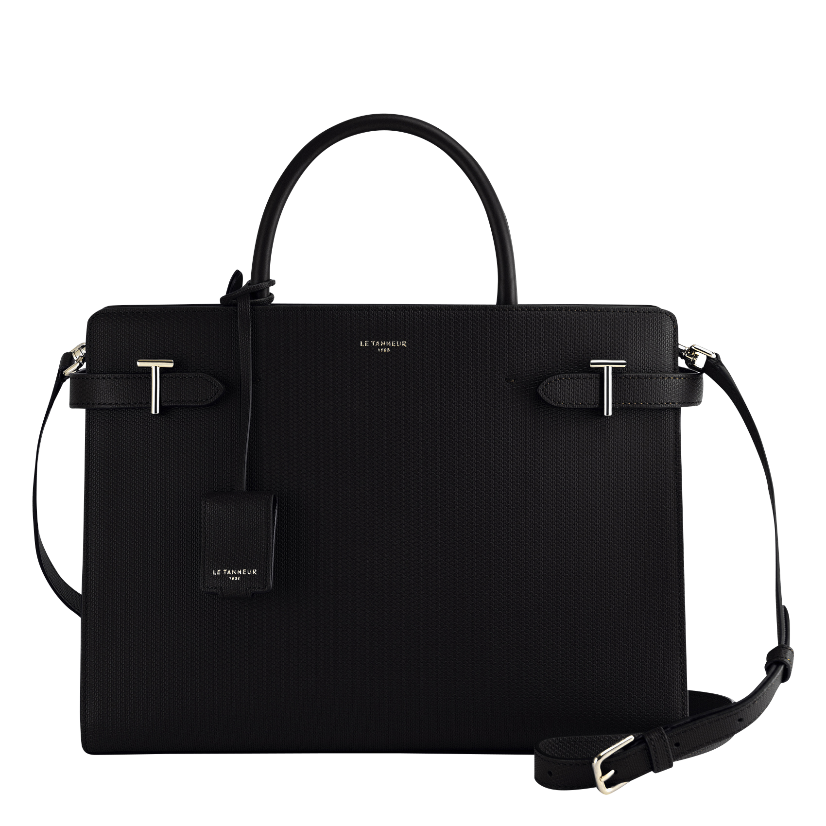 EMILIE - Sac à main en cuir| Noir
