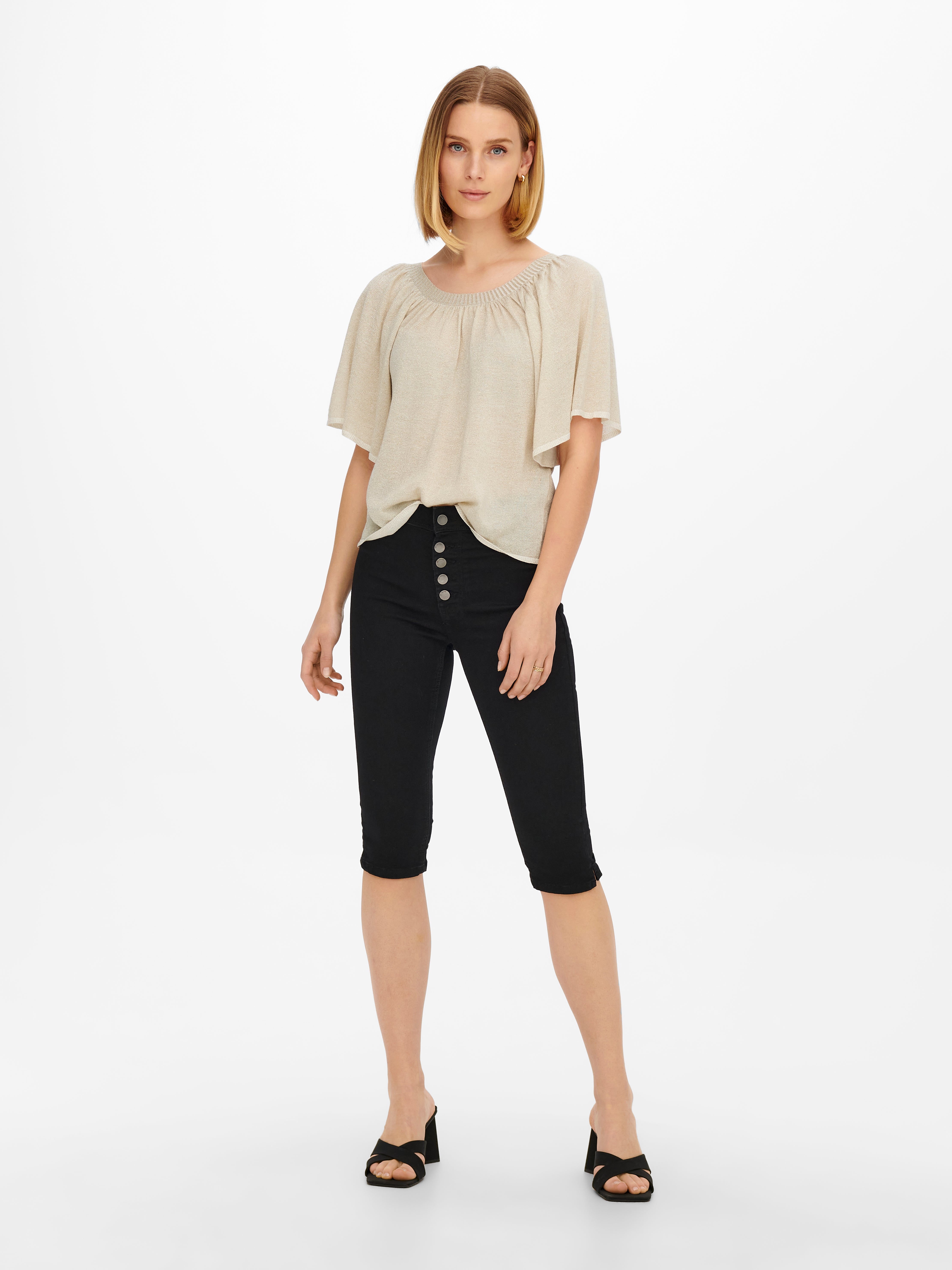 JDYNYNNE Strickpullover Cloud Dancer