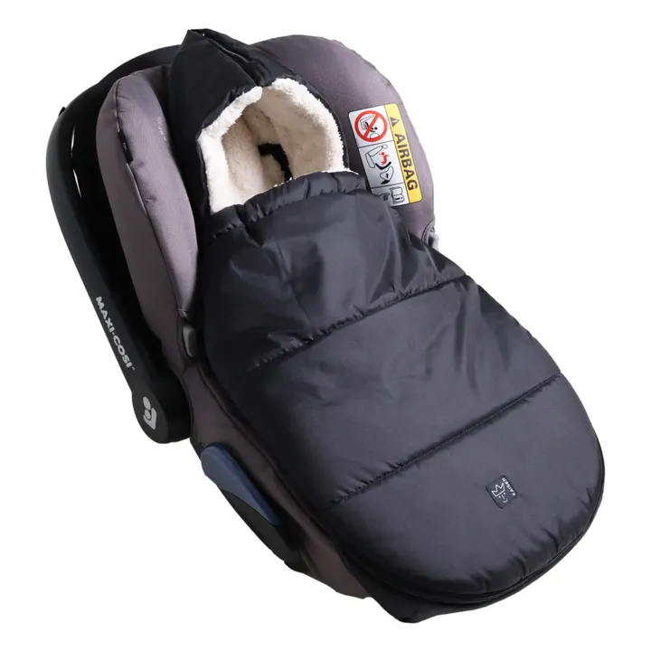 Kaiser Chancelière universelle Hoody 2.0 en polaire sherpa | Noir