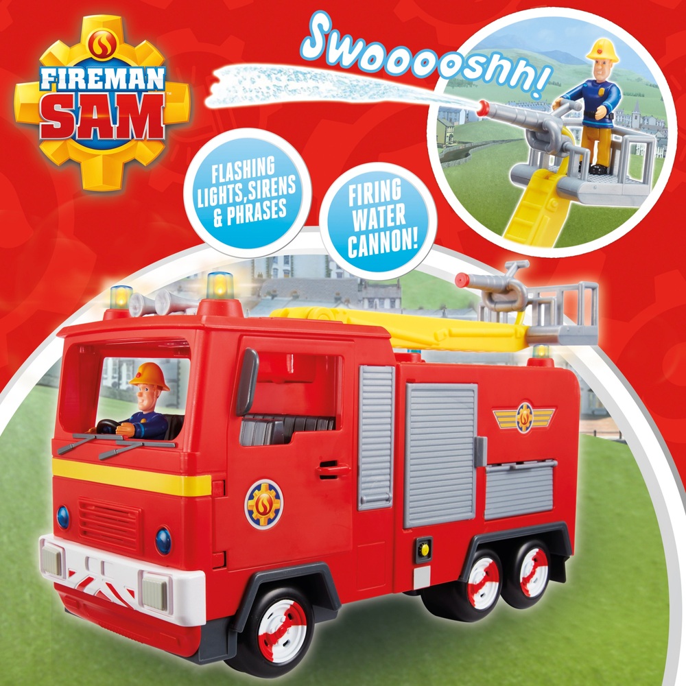 Fireman Sam Elektronisches Spray und Play Jupiter