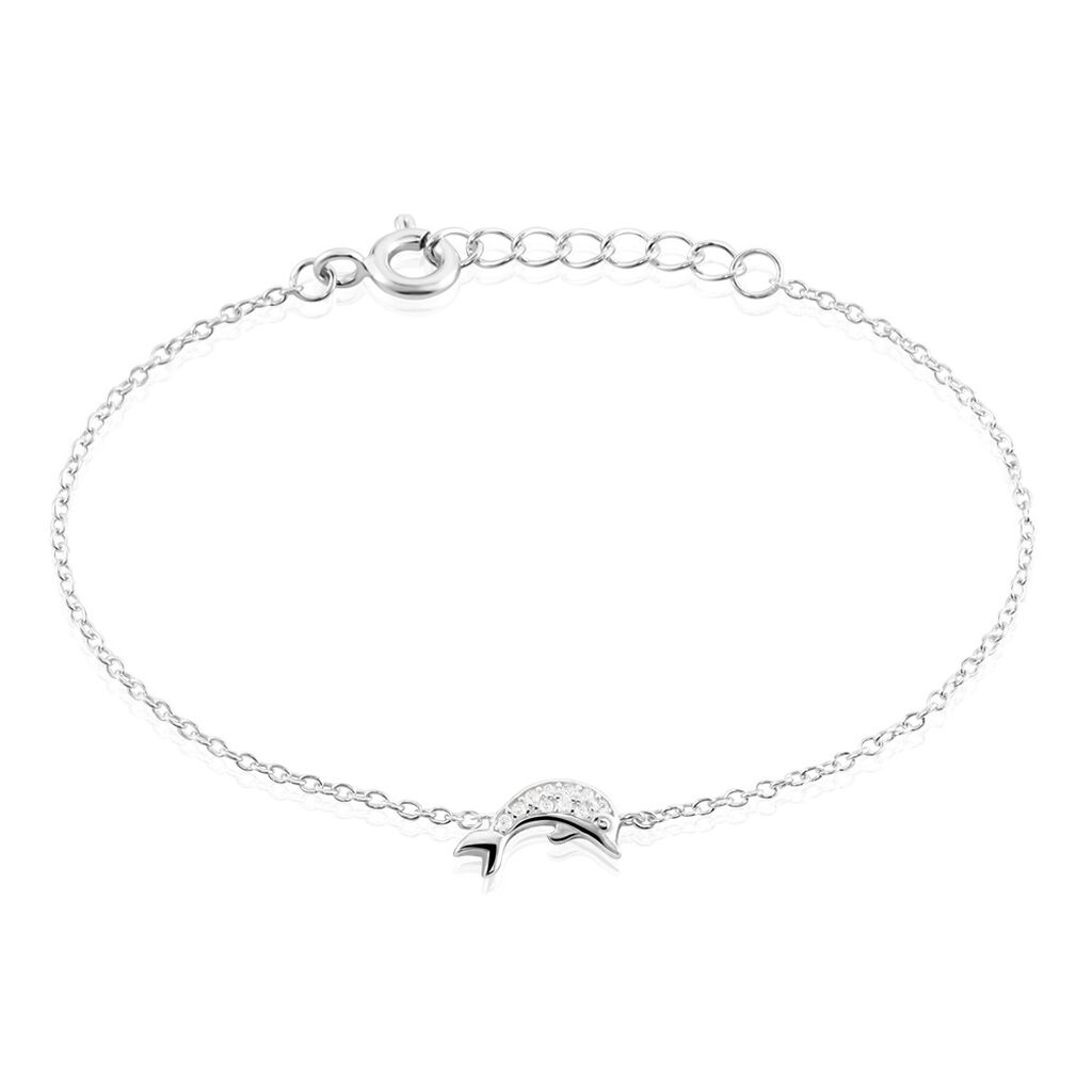 Bracelet Giullia Argent Blanc Oxyde De Zirconium