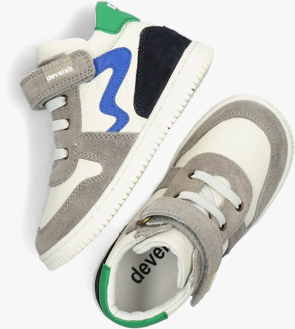 DEVELAB blauwe develab hoge sneaker 44311