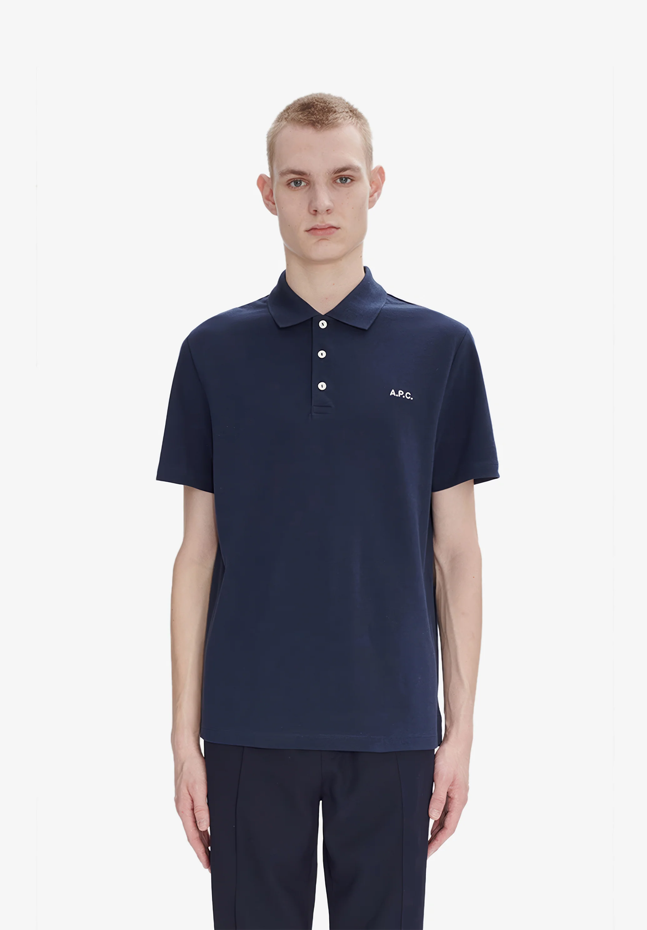 polo GOTS - Dark navy