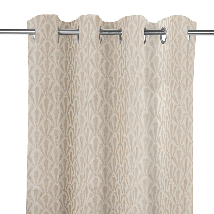 Rideau Koki GoodHome l.140 x H.260 cm beige