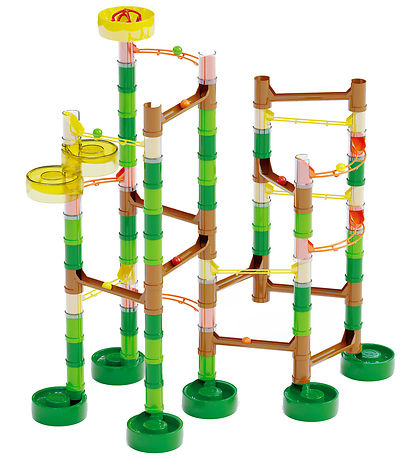Quercetti Kugelbahn - Migoga Jungle Marble Lauf - 108 Teile - 65