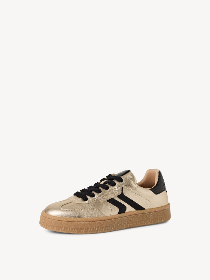 Leren Sneaker - goud