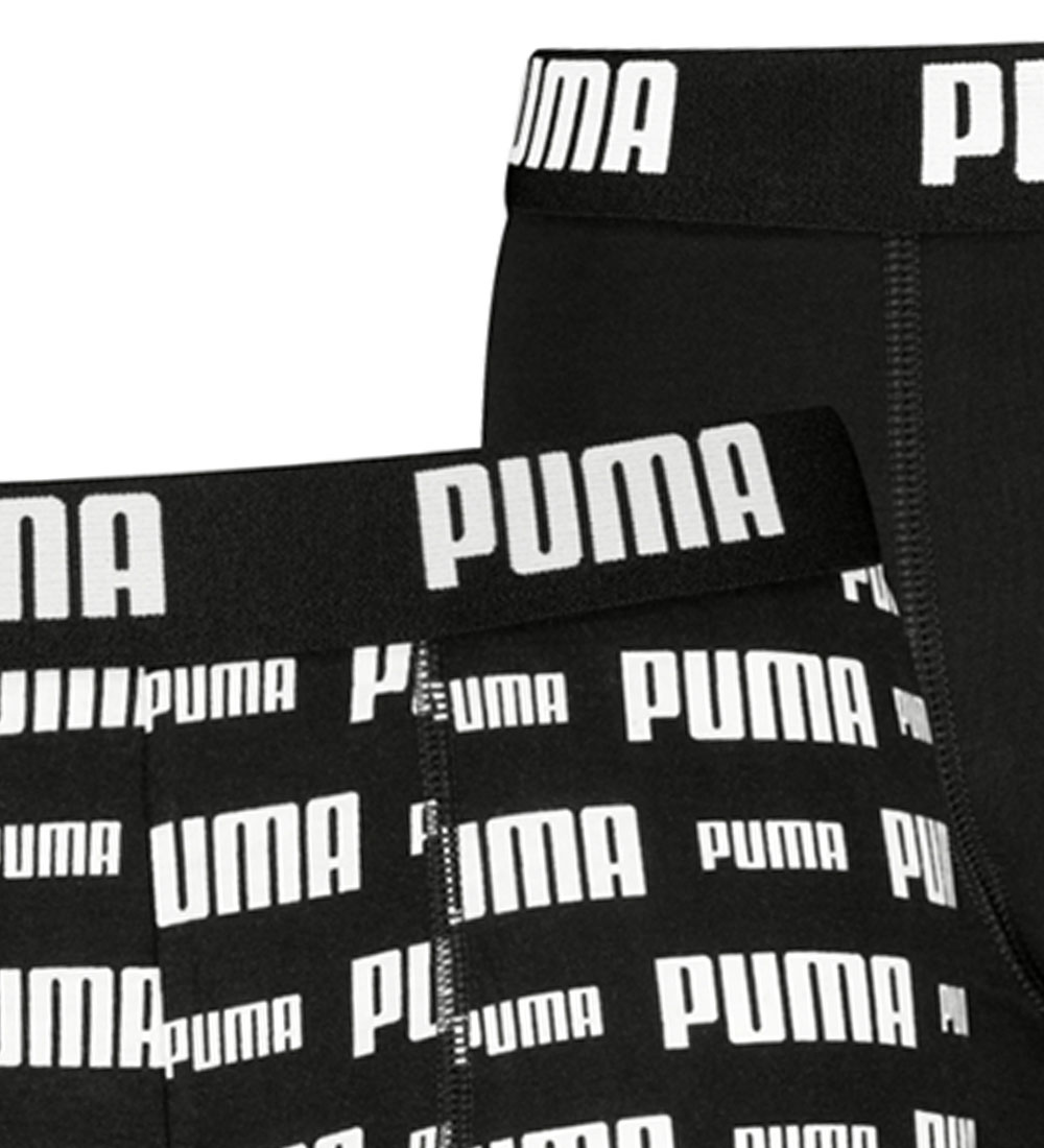 Puma Boxershorts - 2er-Pack - Schwarz