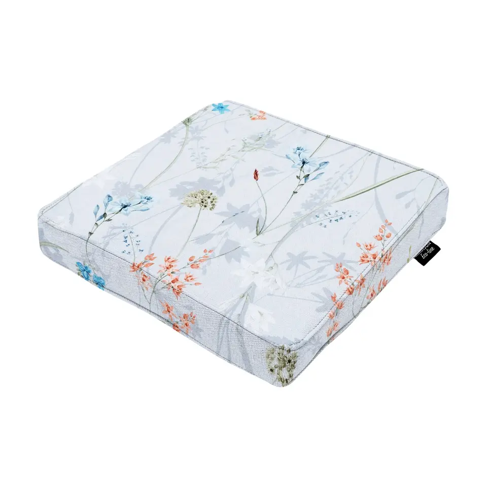 Madison - Zitkussen Donna azure canvas eco  - Ca. 40x40 cm - Set van 4
