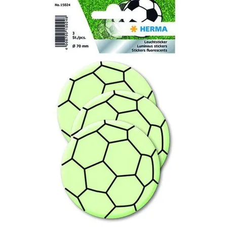 HERMA Leuchtsticker Fußball, Maxi