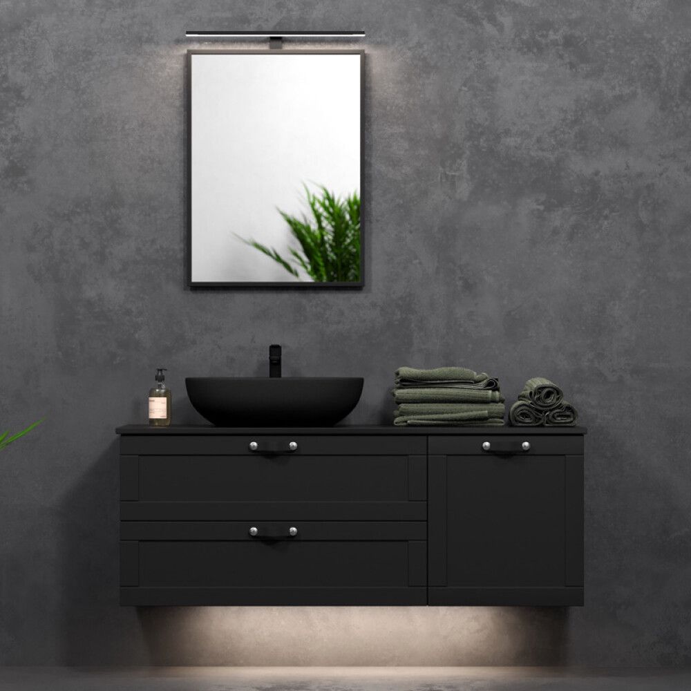 SPEIL CAMARGUE SKÄRGÅRD MED SVART RAMME60CM