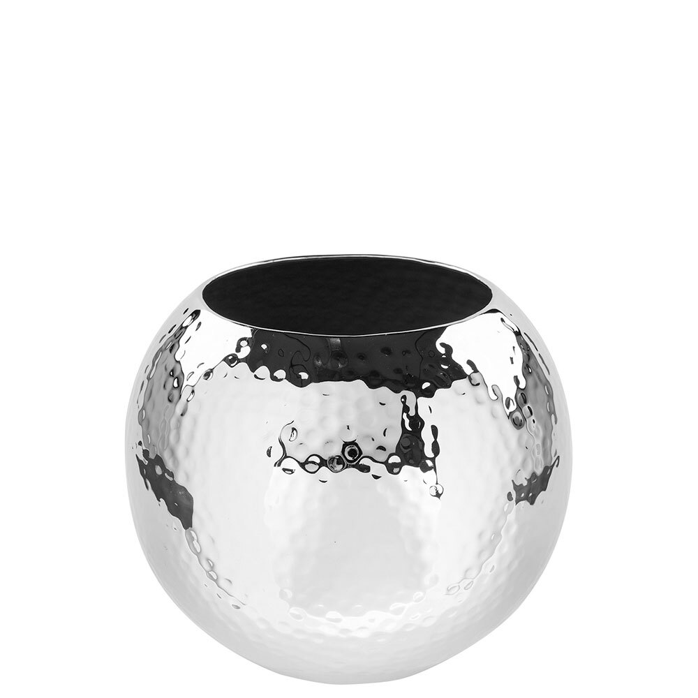 Fink Vase MOON 20 cm vernickelt