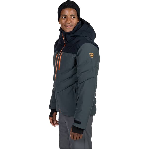 Veste de ski ROSSIGNOL BLACKSIDE PUFFY JKT ONYX GREY