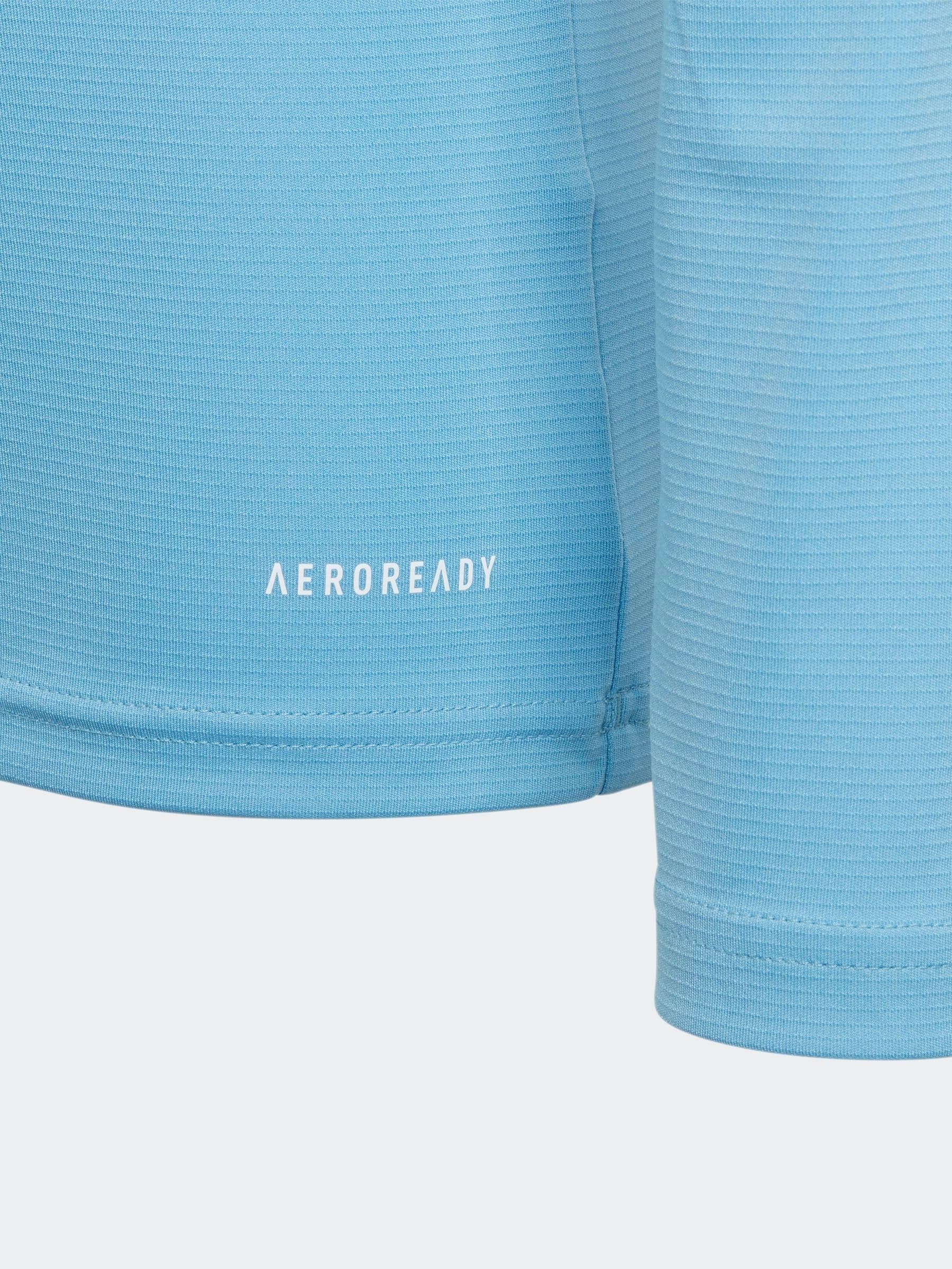 Lichtblauw - Adidas - Team Base T-shirt
