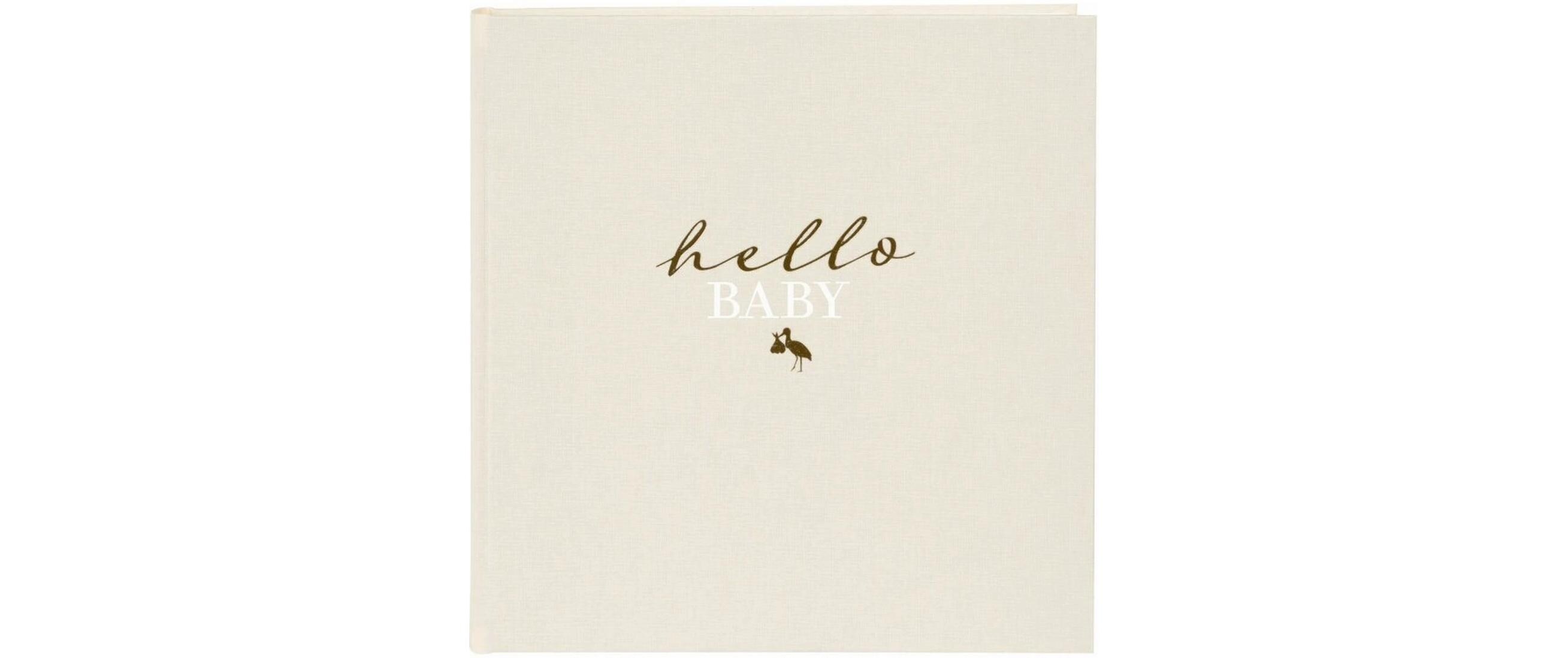 Babyalbum hello baby 30 x 31 cm, 60 SeitenErinnerungsalbum für die schönsten Momente