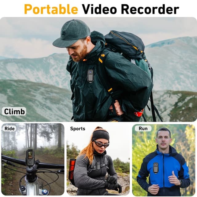 1080P minikamera Action Cam Sport DV videooptagelseslomme