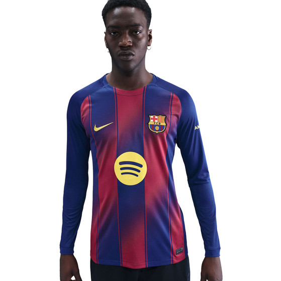 Nike FC Barcelona Thuis Shirt Longsleeve 2025/2026