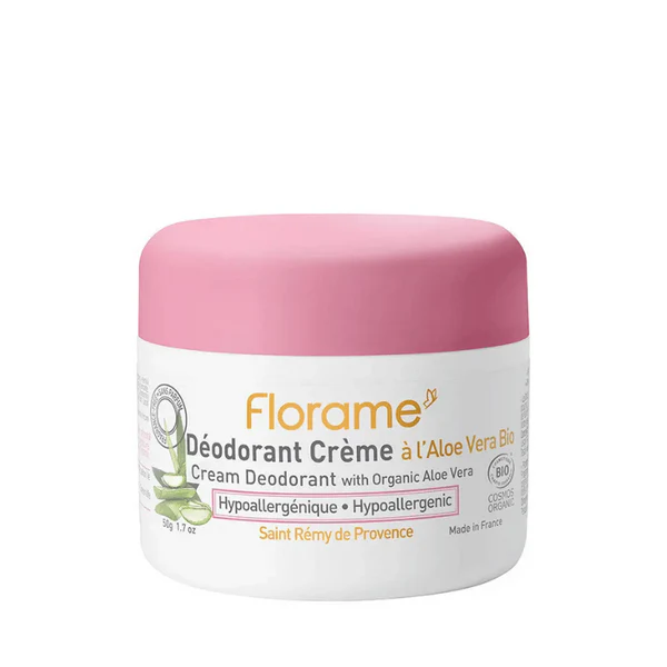Florame Déodorant Crème Hypoallergénique 50 g